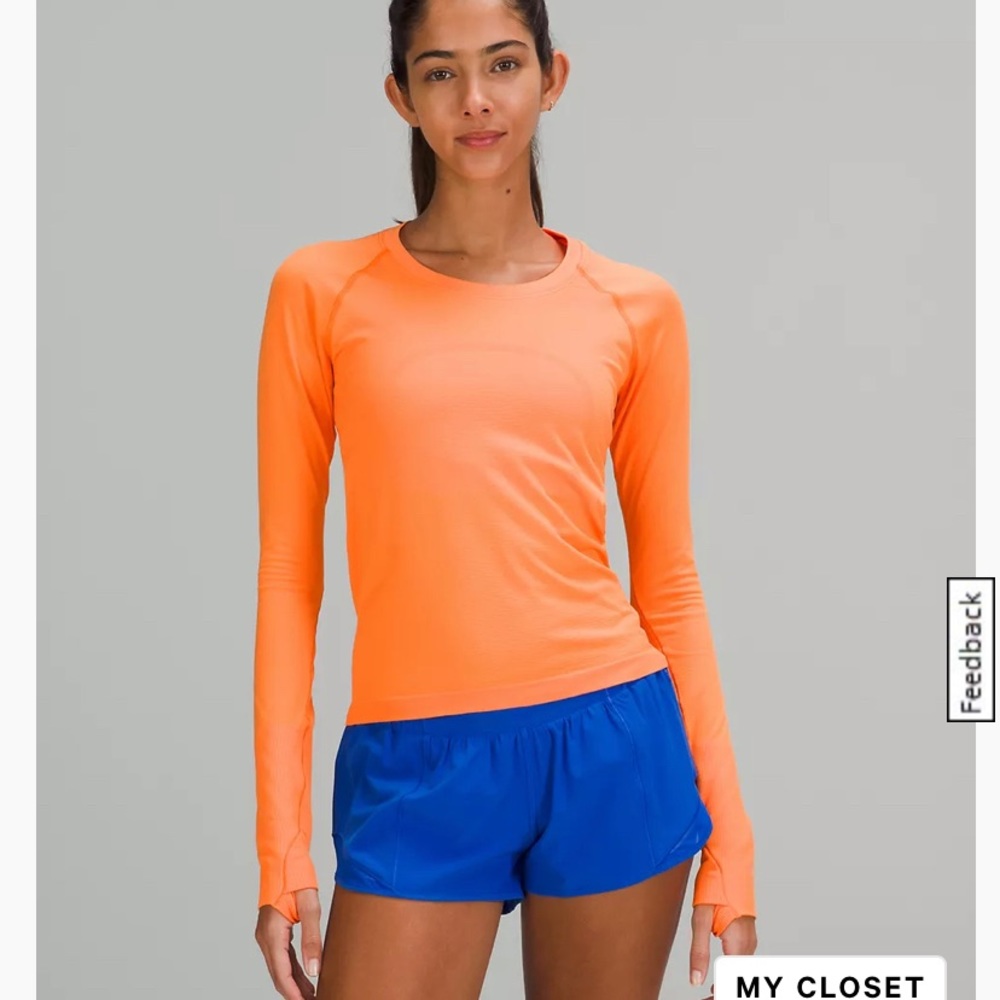 Swiftly Tech Long Sleeve Shirt 2.0 
Race Length